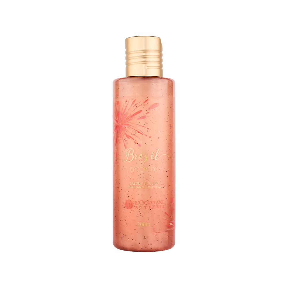 Sabonete Líquido Esfoliante Corporal Brésil Encontro 200mL